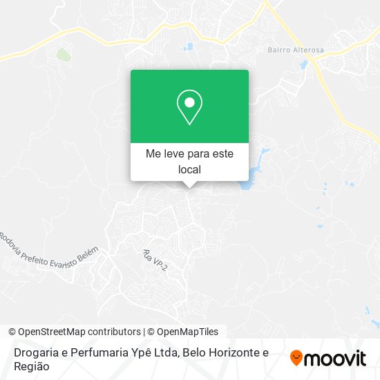 Drogaria e Perfumaria Ypê Ltda mapa