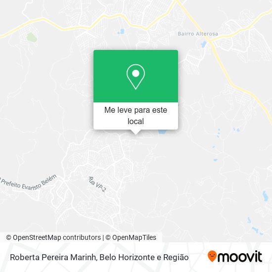 Roberta Pereira Marinh mapa