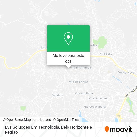 Evs Solucoes Em Tecnologia mapa