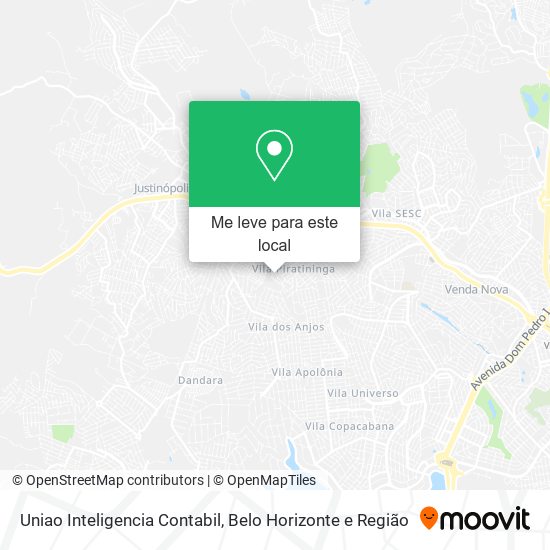 Uniao Inteligencia Contabil mapa