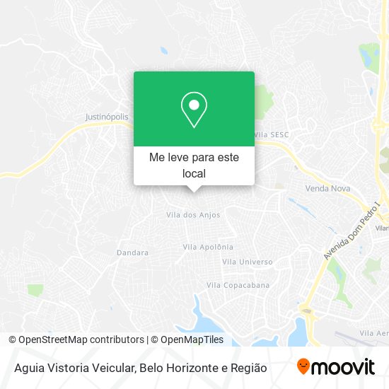 Aguia Vistoria Veicular mapa