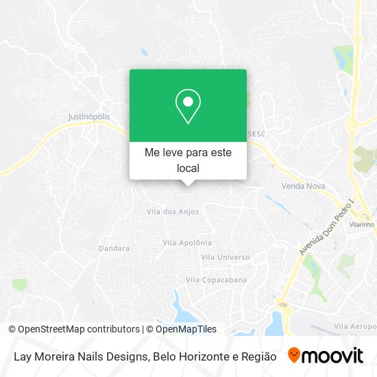 Lay Moreira Nails Designs mapa