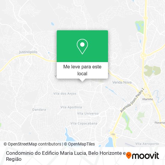 Condominio do Edificio Maria Lucia mapa