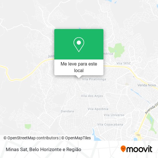 Minas Sat mapa