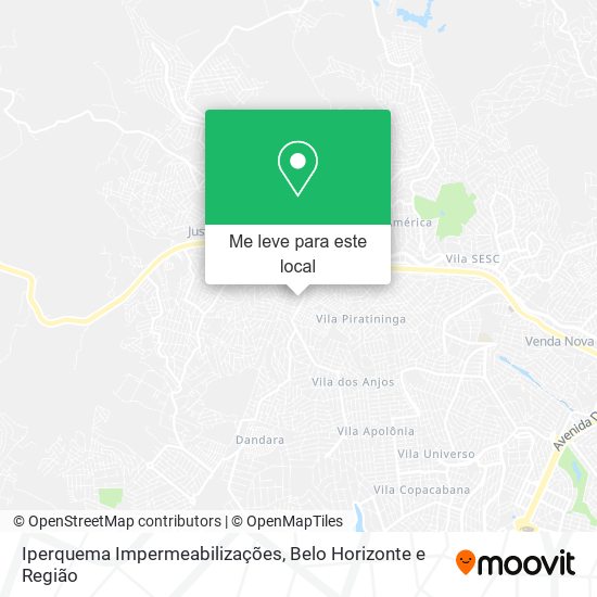 Iperquema Impermeabilizações mapa