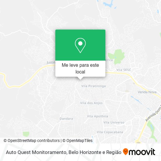 Auto Quest Monitoramento mapa