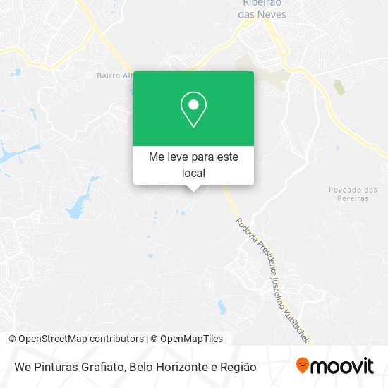 We Pinturas Grafiato mapa