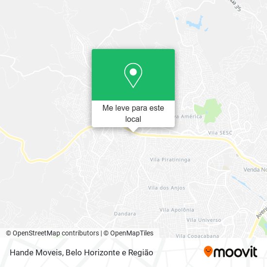 Hande Moveis mapa