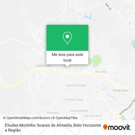 Eliudes Moitinho Soares de Almeida mapa