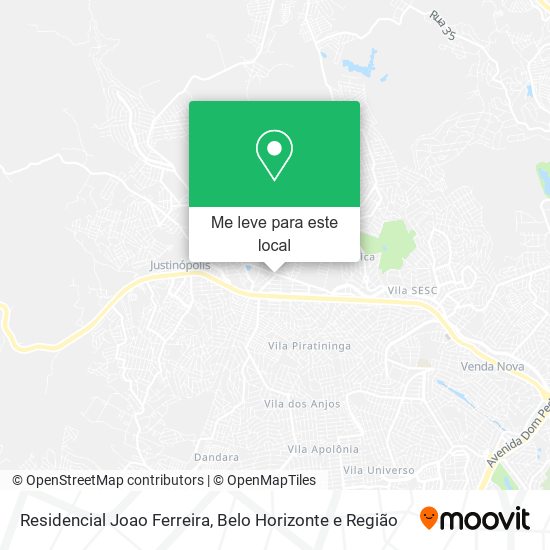 Residencial Joao Ferreira mapa