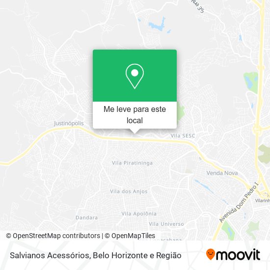 Salvianos Acessórios mapa