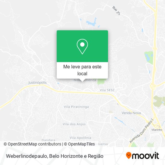 Weberlinodepaulo mapa