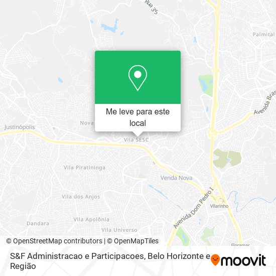 S&F Administracao e Participacoes mapa