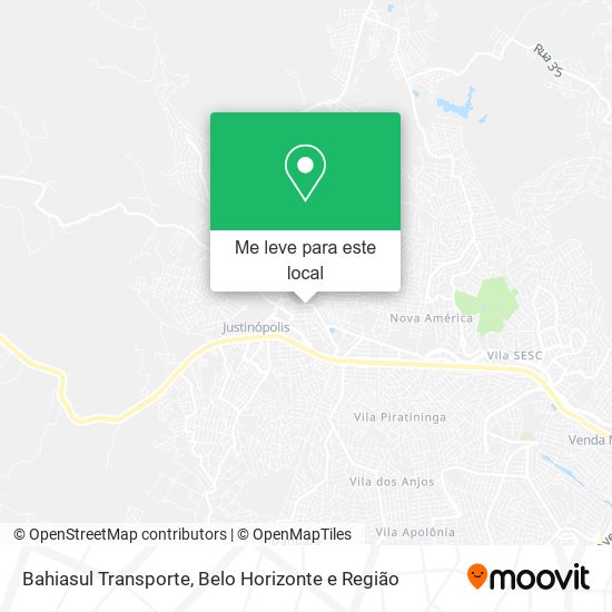 Bahiasul Transporte mapa