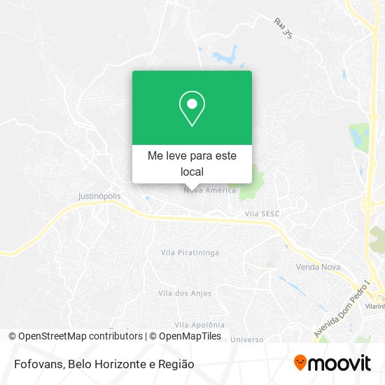 Fofovans mapa
