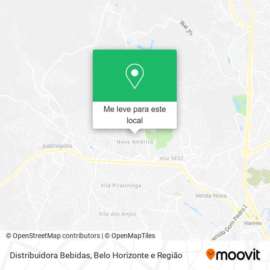 Distribuidora Bebidas mapa