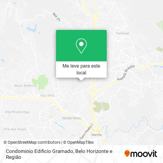Condominio Edificio Gramado mapa