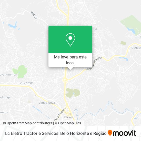 Lc Eletro Tractor e Servicos mapa