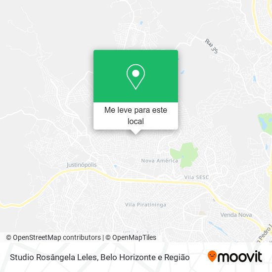 Studio Rosângela Leles mapa
