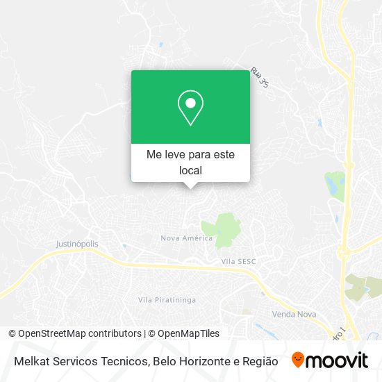 Melkat Servicos Tecnicos mapa