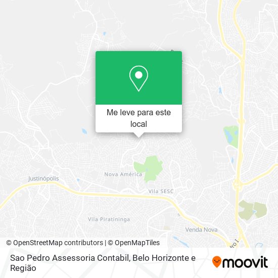 Sao Pedro Assessoria Contabil mapa