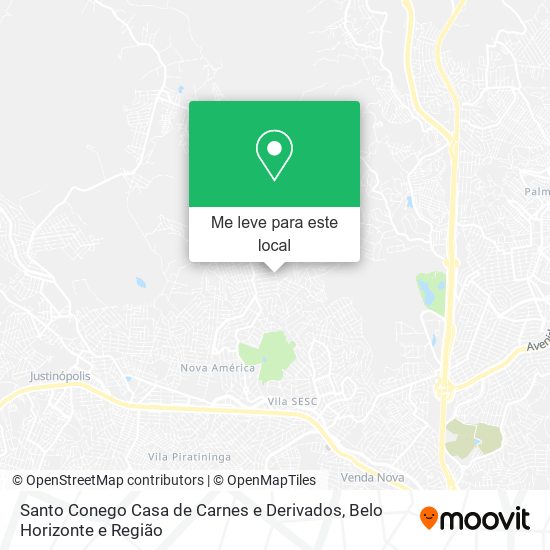 Santo Conego Casa de Carnes e Derivados mapa