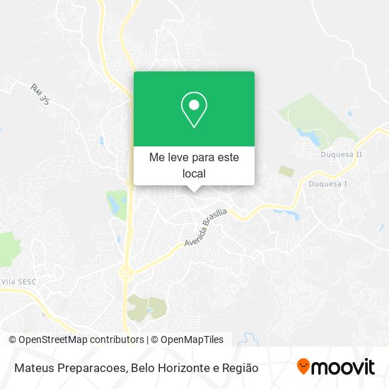 Mateus Preparacoes mapa