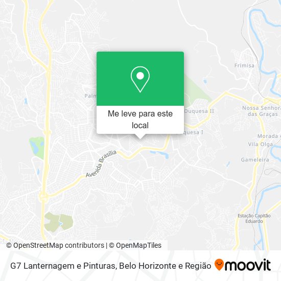 G7 Lanternagem e Pinturas mapa