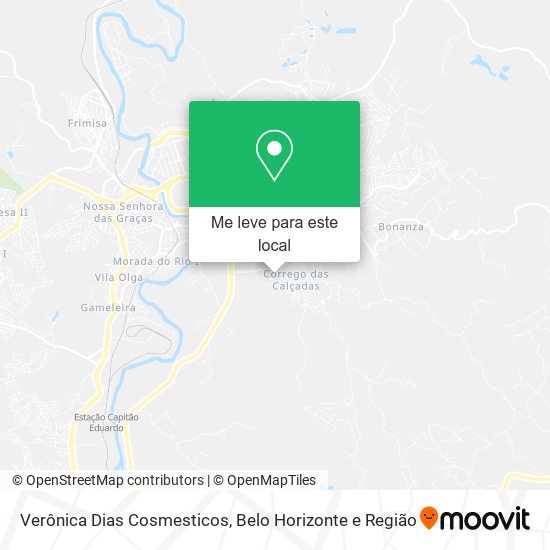 Verônica Dias Cosmesticos mapa