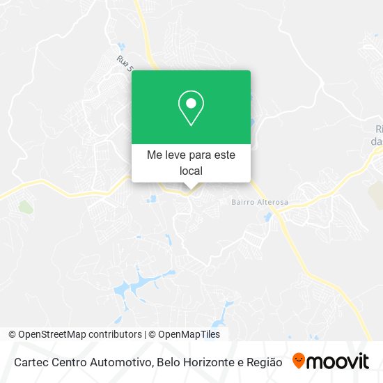 Cartec Centro Automotivo mapa