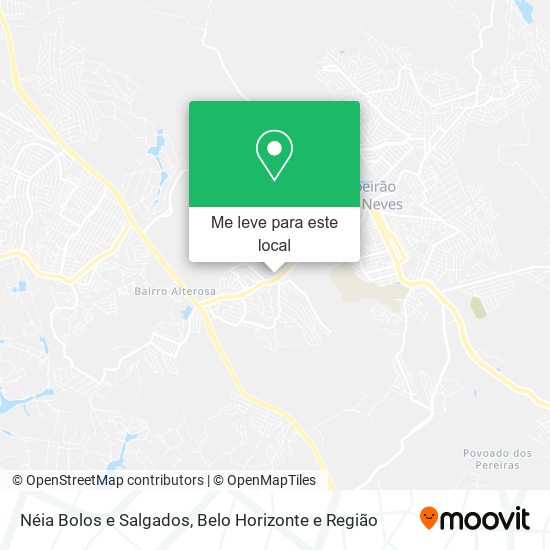Néia Bolos e Salgados mapa