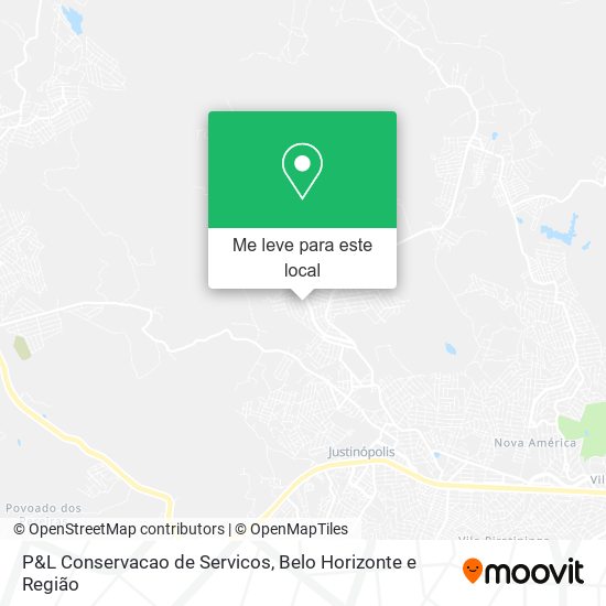 P&L Conservacao de Servicos mapa