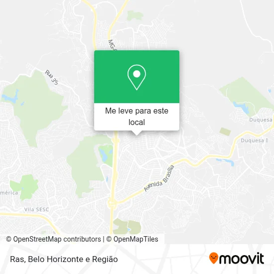 Ras mapa