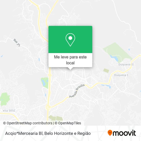 Acqio*Mercearia Bl mapa