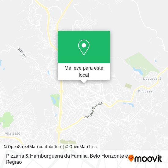 Pizzaria & Hamburgueria da Familia mapa