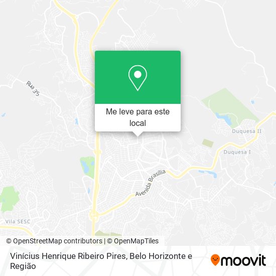 Vinícius Henrique Ribeiro Pires mapa