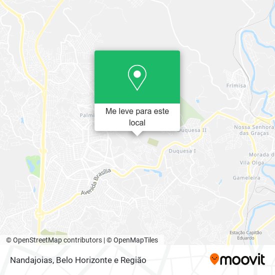 Nandajoias mapa