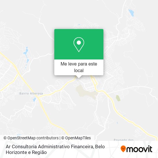 Ar Consultoria Administrativo Financeira mapa