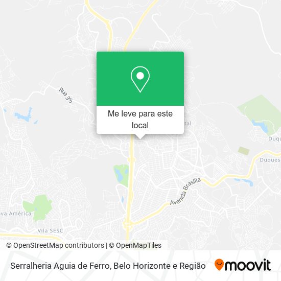 Serralheria Aguia de Ferro mapa