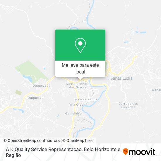 A K Quality Service Representacao mapa