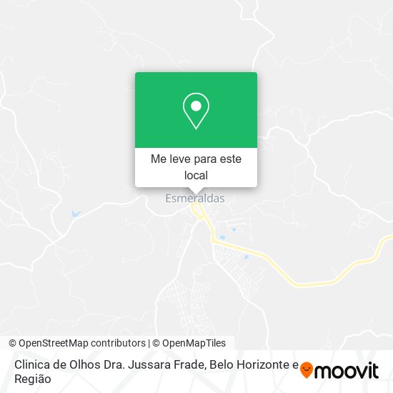 Clinica de Olhos Dra. Jussara Frade mapa