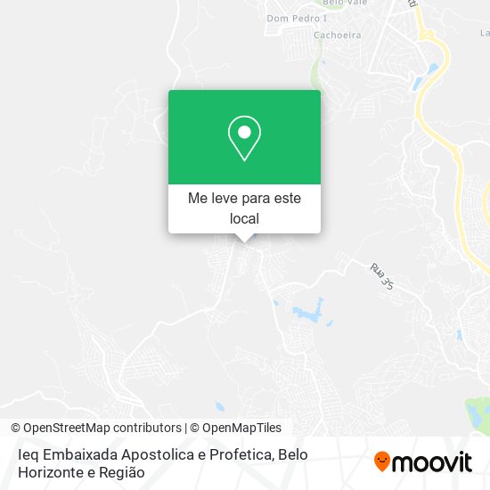 Ieq Embaixada Apostolica e Profetica mapa