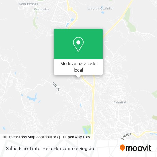 Salão Fino Trato mapa