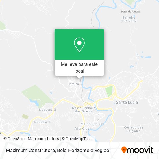 Maximum Construtora mapa