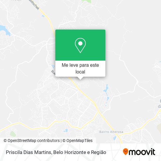 Priscila Dias Martins mapa