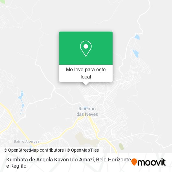 Kumbata de Angola Kavon Ido Amazi mapa