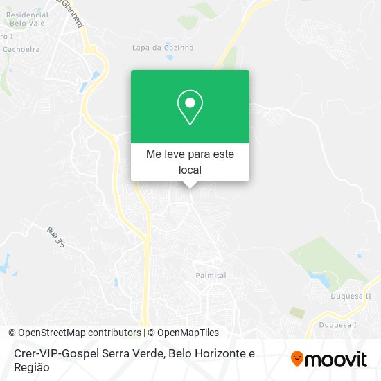 Crer-VIP-Gospel Serra Verde mapa