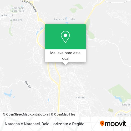 Natacha e Natanael mapa