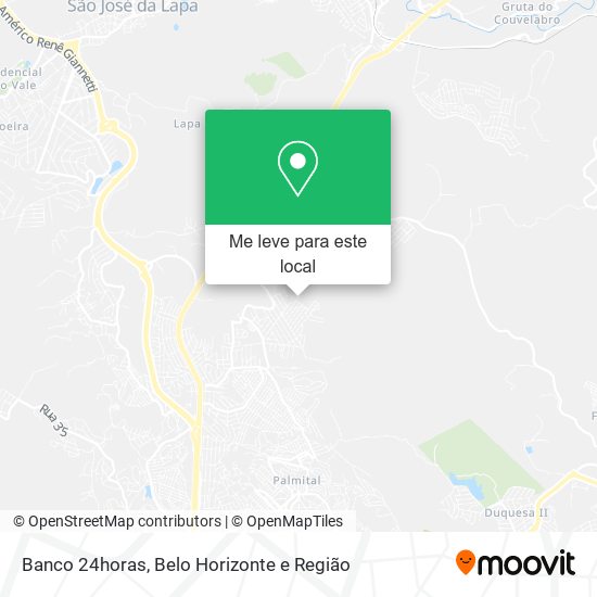 Banco 24horas mapa