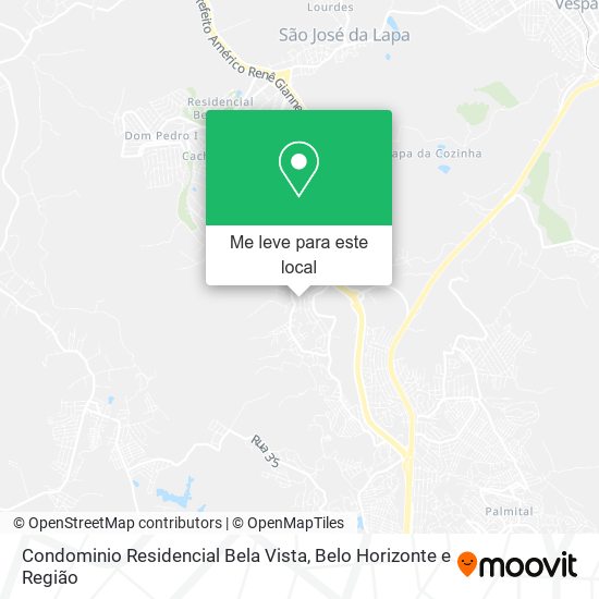 Condominio Residencial Bela Vista mapa
